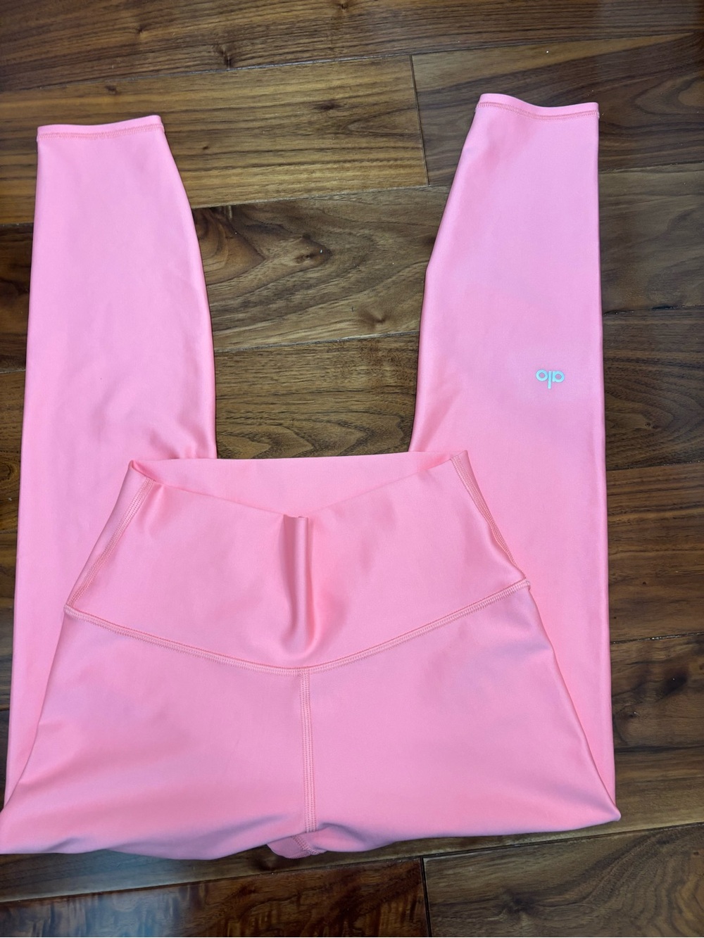 ALO Yoga Women's Pink High-Waist Leggings